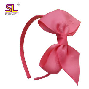 Diadema de fiesta de alta calidad personalizada con Lazo de cinta grande de 4,5 pulgadas al por mayor - Product Image 3