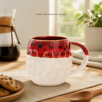 Ensemble de tasses à café en céramique à glaçure réactive pour expresso, thé et café à domicile – Collection cadeau – Vente directe usine, vente en gros