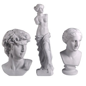 Moda bianco artificiale in fibra di vetro <span class=keywords><strong>David</strong></span> scultura per la decorazione della tavola dell'albergo dell'home office - Product Image 4