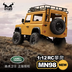 Authentique, sous licence, nouveau modèle amélioré MN98 MN99S <span class=keywords><strong>Land</strong></span> <span class=keywords><strong>Rover</strong></span> <span class=keywords><strong>Defender</strong></span> 90 1/12 RC Rock <span class=keywords><strong>Crawler</strong></span> 4WD 2.4G Véhicule tout-terrain télécommandé - Product Image 3