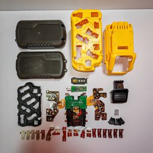 Dewal flexv DCB612 DCB615 60V เคสพลาสติก12AH 15Ah ชุดฝาครอบพลาสติก15 cells 21700 BMS PCB - Product Image 3