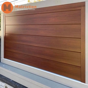 Матрированный сайдинг, деревянные алюминиевые сайдинг, прочная деревянная облицовка экстерьера - Product Image 6