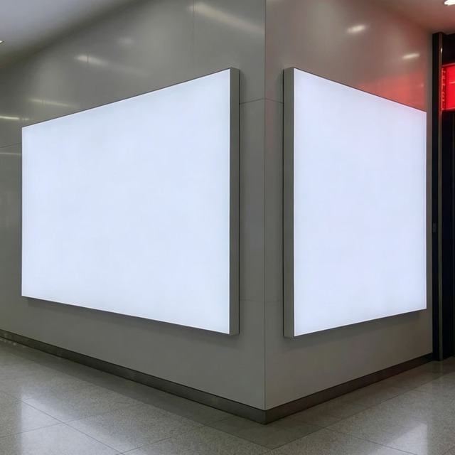 Wholesale Soft Light Box Advertising Ultra Bright Led Source Shopping Center Promotion Wall Sign Light Boxes