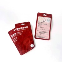 Sacs d'emballage personnalisés en Mylar mat refermables, anti-odeur, non toxiques, avec impression sur mesure pour échantillons cosmétiques