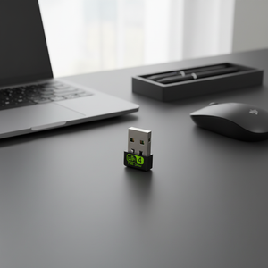 Adaptador <span class=keywords><strong>USB</strong></span> Inalámbrico Mini para Computadora, Dongle Wi-Fi de 2.4GHz y 5.8GHz, Receptor Transmisor de Banda de Frecuencia, 150Mbps, Externo para Escritorio - Product Image 6