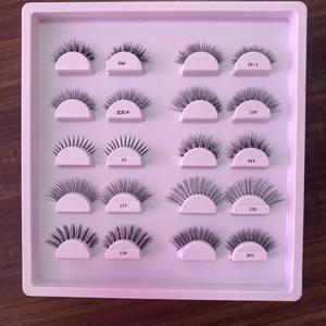 Yalee ขนตาปลอมแบบหนาแบบมองไม่เห็นแถบโค้งยาว8-15มม. ทำด้วยมือของมนุษย์ยาว0.05-0.07มม. - Product Image 4