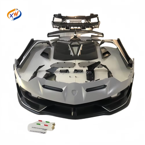 กันชนหน้าฝากระโปรงหลังสปอยเลอร์สำหรับ lambLamborghini <span class=keywords><strong>Aventador</strong></span> ชุดตัวถัง <span class=keywords><strong>LP740</strong></span> LP700อัพเกรดรถคาร์บอนไฟเบอร์แห้ง svj - Product Image 1