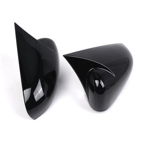 Coque de rétroviseur noire pour Renault Clio 4 2012-2019, ensemble complet en ABS - Product Image 4