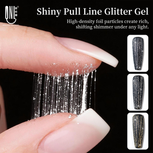 R S Nail Gel UV Réfléchissant Scintillant Effet Araignée, Peinture de Nail Art, Gel Ligne Soie Élastique, Vernis Gel Flash Brillant Diamant Disco - Product Image 6