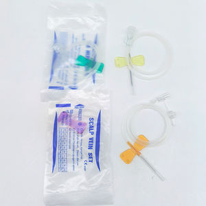 ชุดหลอดเลือดดำหนังศีรษะพร้อมเข็มผีเสื้อเครื่องมือสัตวแพทย์เพื่อการดูแลหนังศีรษะที่ดียิ่งขึ้น20กรัม21กรัม22กรัม23กรัม25กรัม27กรัม - Product Image 4