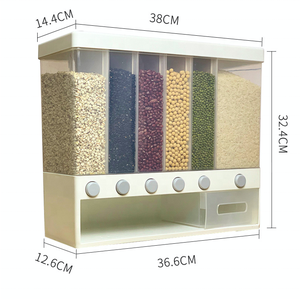 Acrylic Dispenser for Candy Nut and Dry Food Acrylic Cereal Dispenser
