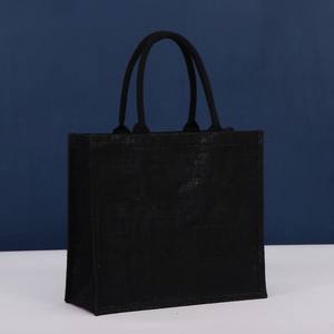 XP-Promos Bolsa de compras de yute personalizada con logotipo de marca para publicidad promocional - Product Image 4