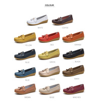 Chaussures pour femmes tendance et confortables, style 2024, multicolores, chaussures plates décontractées pour femmes, chaussures plates en PU pour l'été, taille 44+