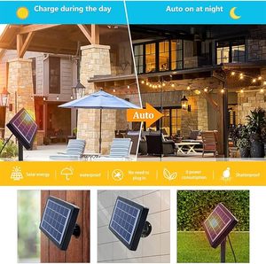 ไฟราวนางฟ้าสำหรับงานปาร์ตี้งานแต่งงานวันหยุดไฟพวงไฟกลางแจ้งกันน้ำสำหรับงานปาร์ตี้ในสวน - Product Image 6