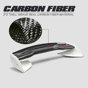 Aileron arrière de remplacement en fibre de carbone pour Mazda RX7 FD FD3S, pour les modèles 1992-2002 - Product Image 2