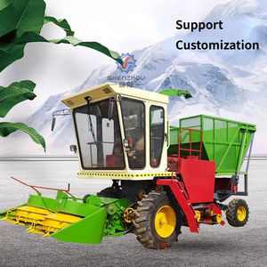 Offre Spéciale autopropulsée paille de maïs et napier herbe ensilage récolteuse de fourrage machine agricole pour la récolte des éléphants et des céréales - Product Image 3