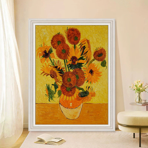 Pintura al Óleo Personalizada al por Mayor, Hecha a Mano, Serie Impresionista de <span class=keywords><strong>Van</strong></span> <span class=keywords><strong>Gogh</strong></span>, sobre Lienzo de Lino, para Decoración Moderna del Hogar, el Mejor Regalo - Product Image 5