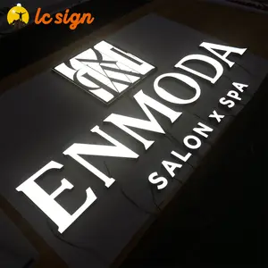 Benutzer definierte Geschäfts schilder Außen außen schilder Store Front Signage LED-Buchstaben von kommerziellen beleuchteten Schildern