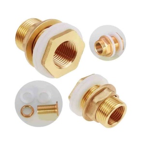 Accessoires pour tuyau d'arrosage de jardin 1/2 pouce, 3/4 pouce, 1 pouce, Raccord pour baril d'eau, Raccord pour robinet de baril d'eau, Vanne en laiton, Raccord pour baril de récupération d'eau de pluie - Product Image 3