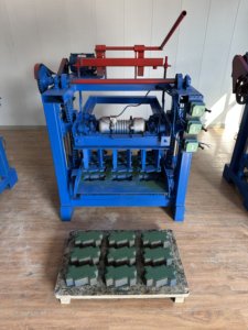 Chất lượng tốt dễ dàng hoạt động 4-35a bê tông xi măng Khối Máy làm bê tông vữa đất sét gạch Máy làm Trung Quốc - Product Image 5