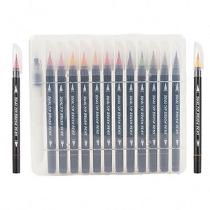 Juego de Rotuladores de Pincel Suave No Tóxicos con Almacenamiento Conveniente, Marcadores Artísticos Tipo Copic para Dibujo - Product Image 3