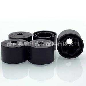 Écrous antivol noirs pour Volkswagen Jetta Golf Bora Sagitar Magotan, pièces de rechange en acier pour boucles de voiture - Product Image 5