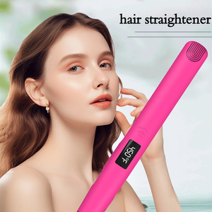 Plancha de pelo de fabricante transfronterizo, plancha de pelo que no daña el cabello, mini rizador, de doble uso en seco y húmedo - Product Image 4