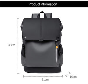 Sac à dos pour ordinateur portable pour homme, vente chaude personnalisée, 15,6 pouces, tendance, grande capacité, imperméable, voyage en plein air, sacs Mochila pour homme - Product Image 2
