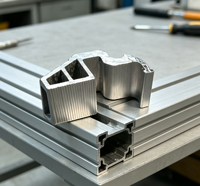 Pièces de fixation en aluminium YUJI, nouveau type Dragon, pour système de support solaire de toit, modules PV anodisés, Jiangsu