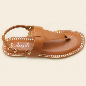 Sandalias femeninas para exteriores superventas personalizadas último verano suela blanda y hebilla cordones planos artesanales - Product Image 3