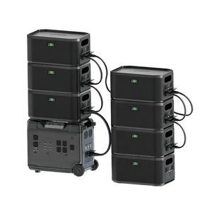 เครื่องกำเนิดไฟฟ้าพกพา 3600W 6000W  สถานีพลังงานสำรองแบบพกพา  แบตเตอรี่ LiFePO4 3600Wh 5120Wh  ใช้พลังงานแสงอาทิตย์ - Product Image 1