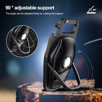 Mini porte-clés led flash torche lumière aimant lanterne décapsuleur COB lumière rechargeable avec mousqueton
