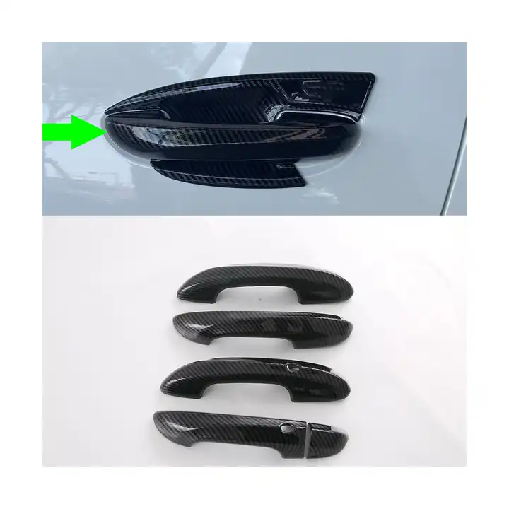 carbon fiber car door handle cover