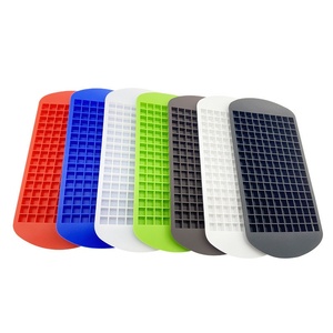 Moule à glaçons en silicone sans BPA, 160 compartiments, personnalisable, avec couvercle, pour congélation alimentaire et préparation de repas - Product Image 3
