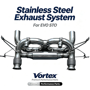 Échappement en acier inoxydable Vortex Racing avec tuyau flexible pour Lamborghini EVO STO, pièces de modification pour le réglage du son du moteur - Product Image 1