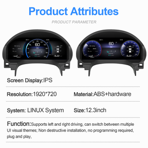 หน้าปัดดิจิตอล LCD Navihua พร้อม Carplay Virtual Cockpit สำหรับ Lexus GX400/GX460 ปี 2010-2016 - Product Image 6