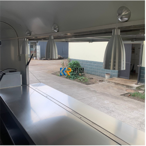 Remorque de cuisine mobile en acier inoxydable avec certification CE, entièrement équipée, à vendre en Europe - Product Image 6