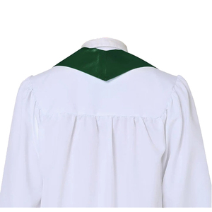 Vente en gros d'étole de chœur en satin personnalisée brodée d'une croix étole de chœur traditionnelle d'église avec logo - Product Image 6