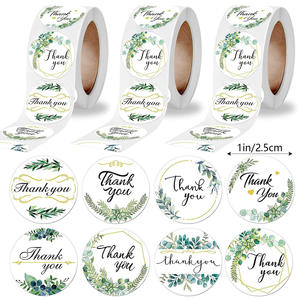 Pegatinas Florales de Acuarela con Logotipo Personalizado - Etiquetas de Sellado Personalizadas para Velas, Sobres y Recuerdos de Fiesta - Product Image 6