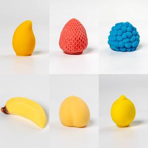 Nuevo producto Nuevo diseño Mini frutas Helado suave Cuatro sabores afrutados en una taza Helado de celebridad de Internet de moda - Product Image 4