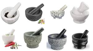 ชุดหินสมุนไพรและเครื่องเทศ,ชุดหินแกรนิตและสากหินธรรมชาติ - Product Image 3