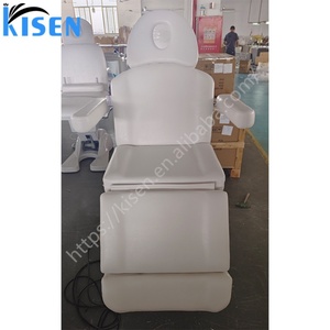 KISEN Luxury Heating Optional Spa Bed Massage <b>Table</b> Professional Massage Bed Adjustable Cosmetic Facial Beauty Bed Electric - Product Image 3