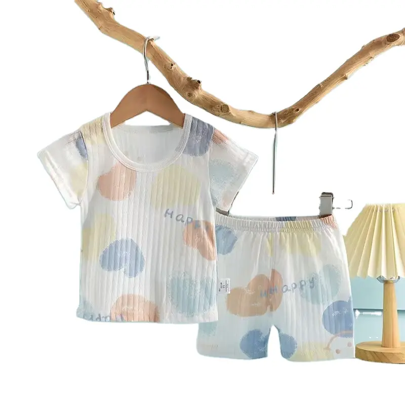 Produttori di abbigliamento per bambini vestiti per neonato in cotone personalizzati 3-6 9-12 mesi