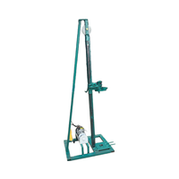 Nueva Perforadora Eléctrica Dolphim de 220V, Equipo de Perforación de Pozos con Trípode Pequeño, Máquina Elevadora para Uso Doméstico, Profundidad de Perforación Máxima de 40m, Diámetro de Perforación de 50-200mm