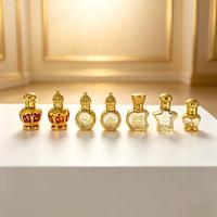 Flacons roll-on en verre de luxe de 3 ml, 6 ml, 10 ml, 12 ml, formes et couleurs variées, rechargeables pour parfum et huile essentielle