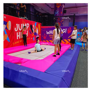 Buenas <span class=keywords><strong>Ofertas</strong></span> en Trampolín con Red de Seguridad, Equipo de Juegos para Parques de Diversiones - Product Image 5