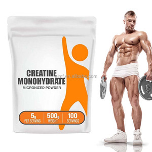 <span class=keywords><strong>Complément</strong></span> <span class=keywords><strong>alimentaire</strong></span> pour la <span class=keywords><strong>musculation</strong></span>, la force musculaire, l'endurance et les performances sportives, 5 g de créatine monohydratée en poudre micronisée - Product Image 1