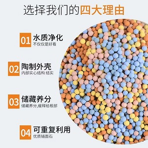 Colorful Expanded Clay <b>Paving</b> <b>Stones</b> Medium Size Breathable For Potted Plants Hydroponics - Product Image 3