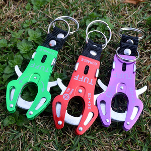 Tiger Hook Tool With Ring Carabiner Clip Hiking Climbing Tool with Key
