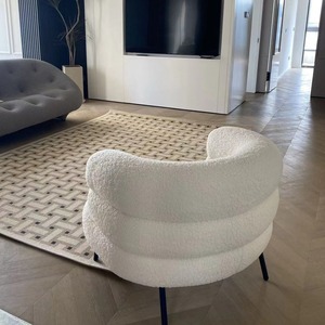 Poltrona Relax Multifunzione per Camera da Letto, Sedia per Trucco con Applicazione Versatile per Appartamenti, Casa, Ufficio, Sedie da Interno con <span class=keywords><strong>Lampada</strong></span> in <span class=keywords><strong>Pile</strong></span> - Product Image 3